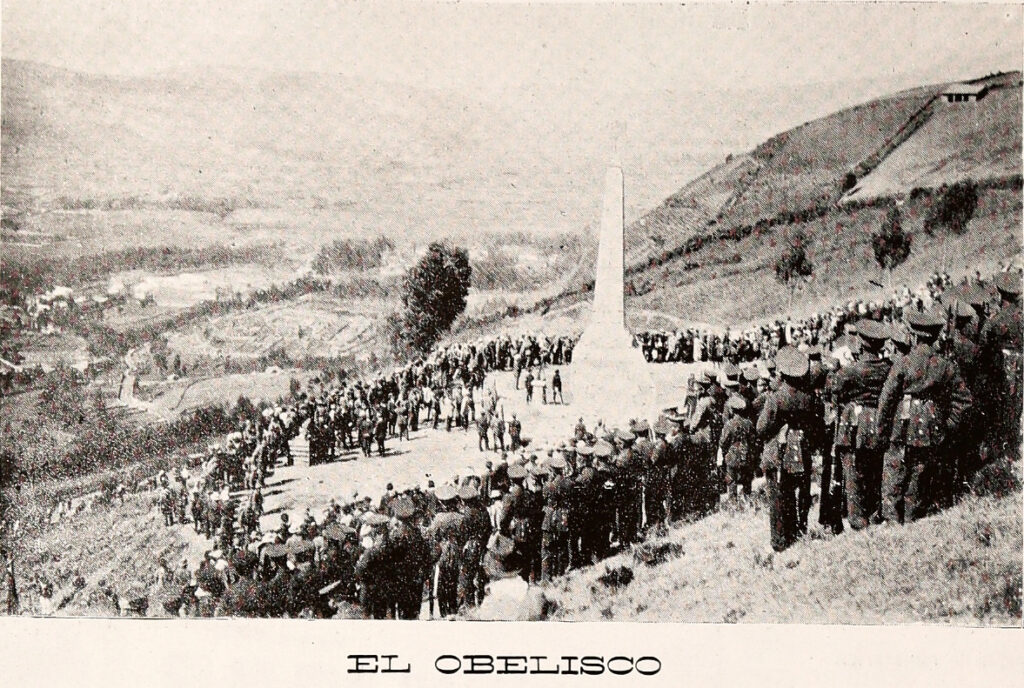 obelisco centenario batalla de Pichincha